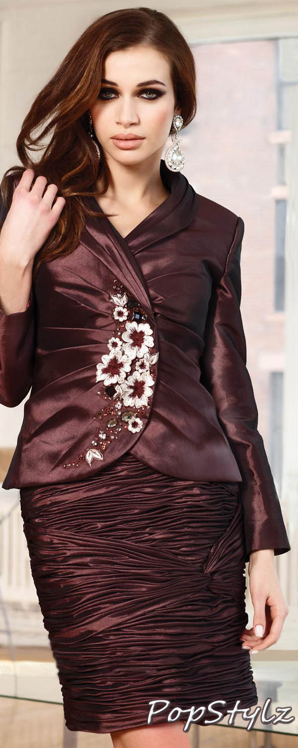 Terani Couture Brown Dress 11295S