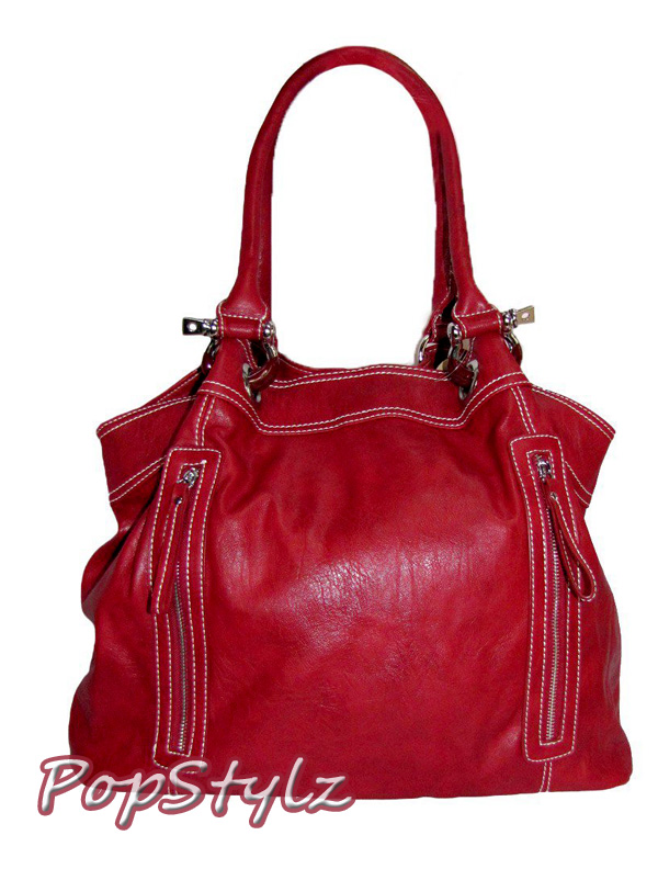 OMG Styles Red Tote Handbag