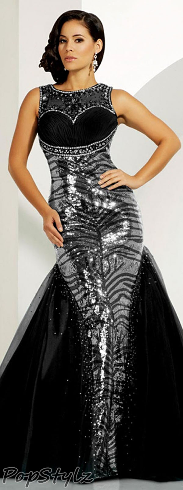 MNM Black Couture 6414 Dress