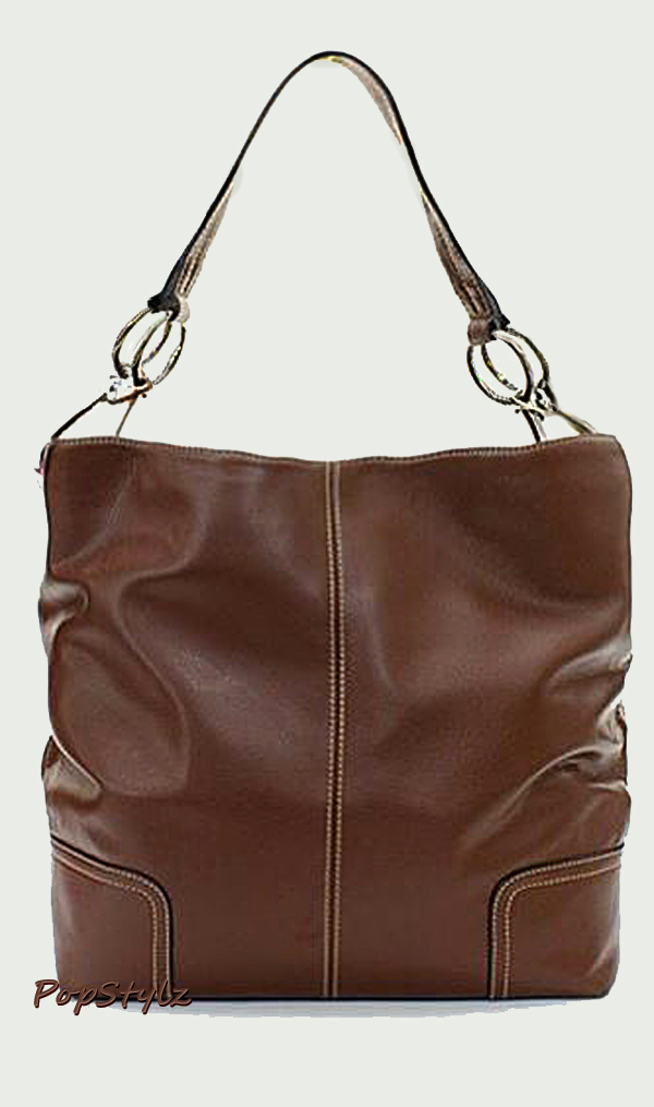 Tosca Classic Brown Shoulder Handbag