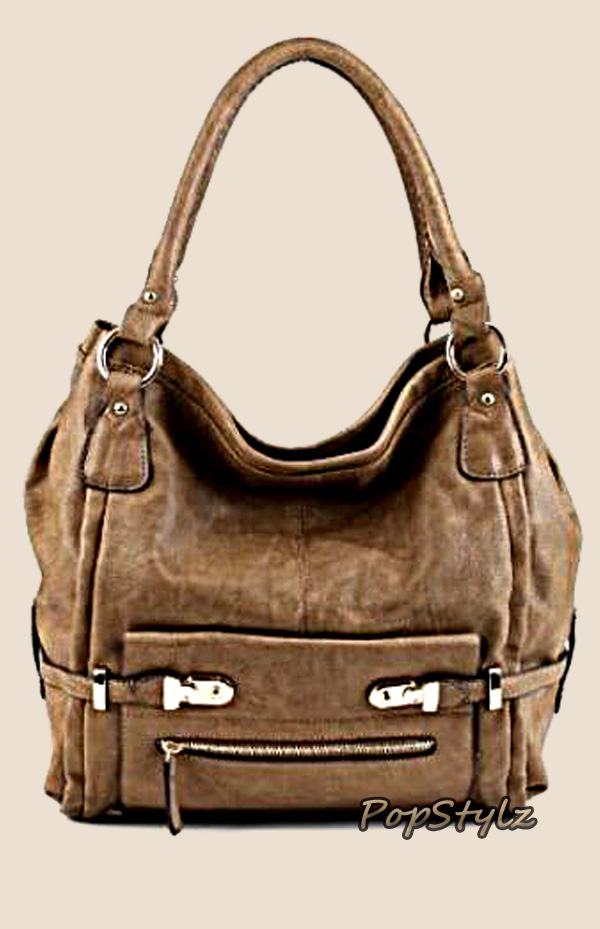 Scarleton H1148 Beige Shoulder Handbag