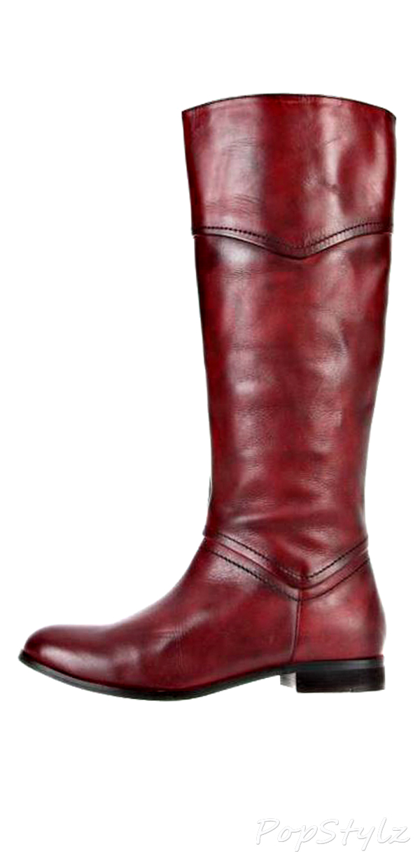 Luichiny Point Tea Leather Riding Boot