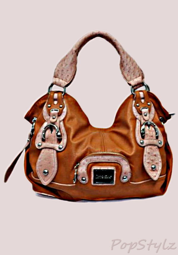 Curated Baubles "614" Leatherette Satchel Handbag