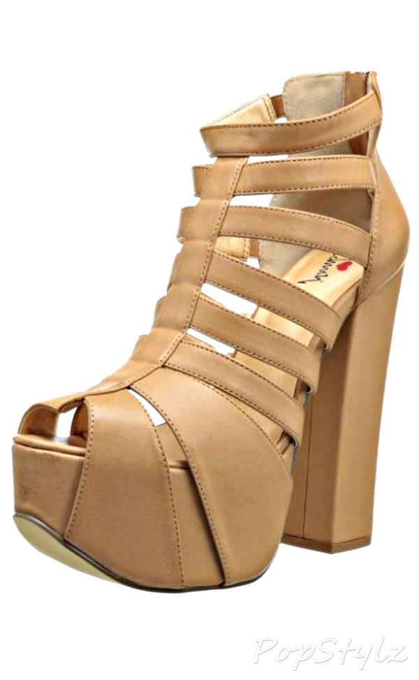 Luichiny Thrill Me Leather Sandals