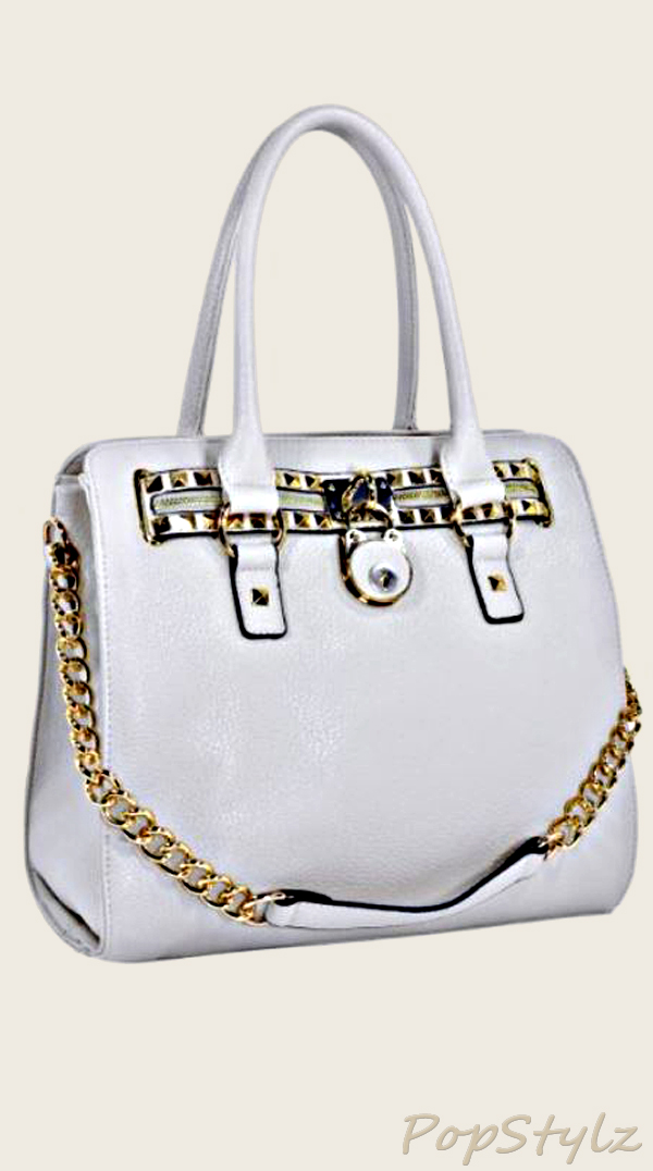 MG Collection HALEY Satchel Style Handbag