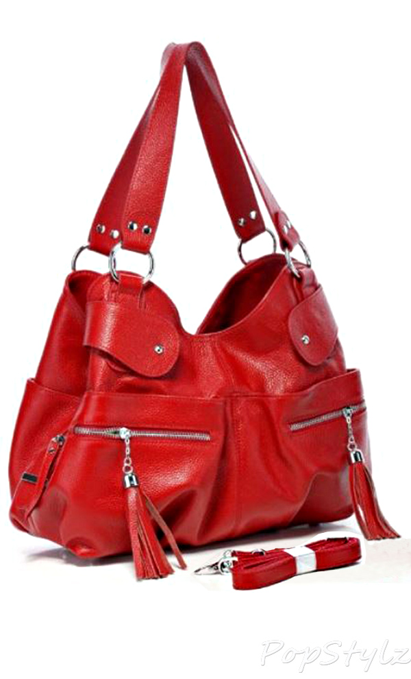 Vicenzo Athena Italian Leather Handbag