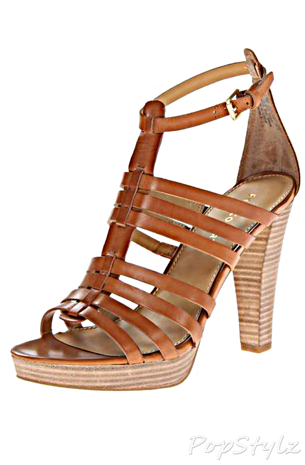 Franco Sarto Bauble Leather Platform Sandal