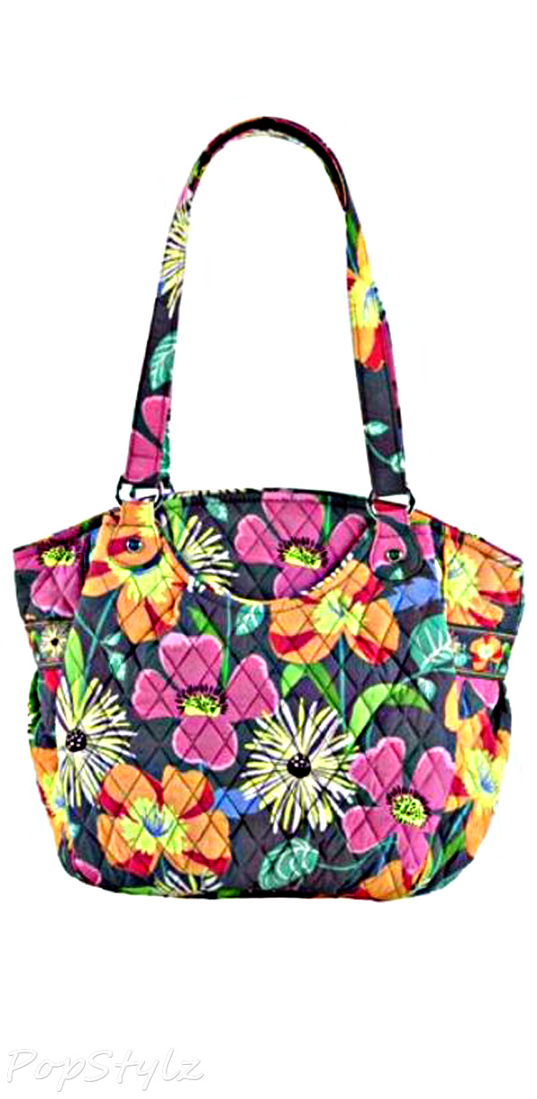 Vera Bradley Glenna Jazzy Blooms Handbag