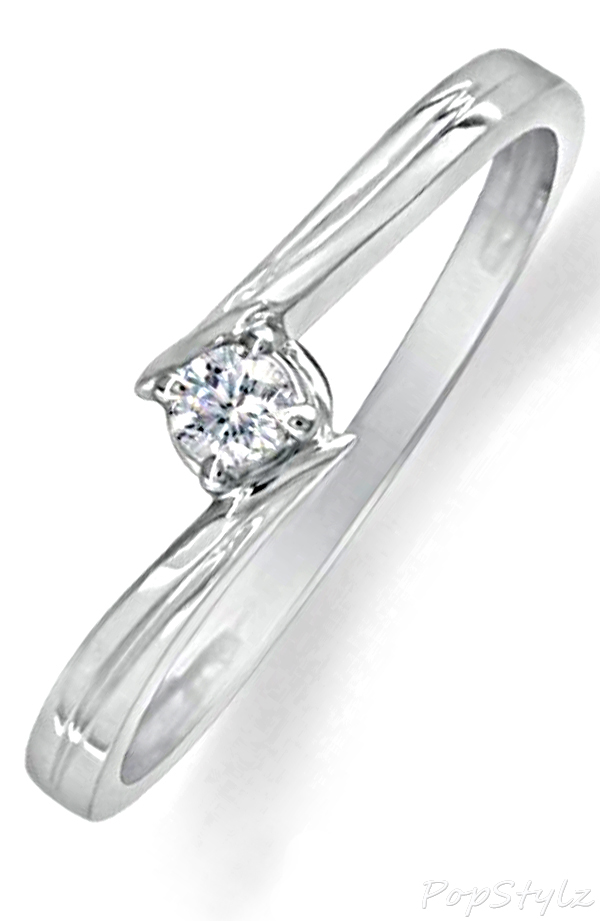 Diamond Solitaire Promise Ring