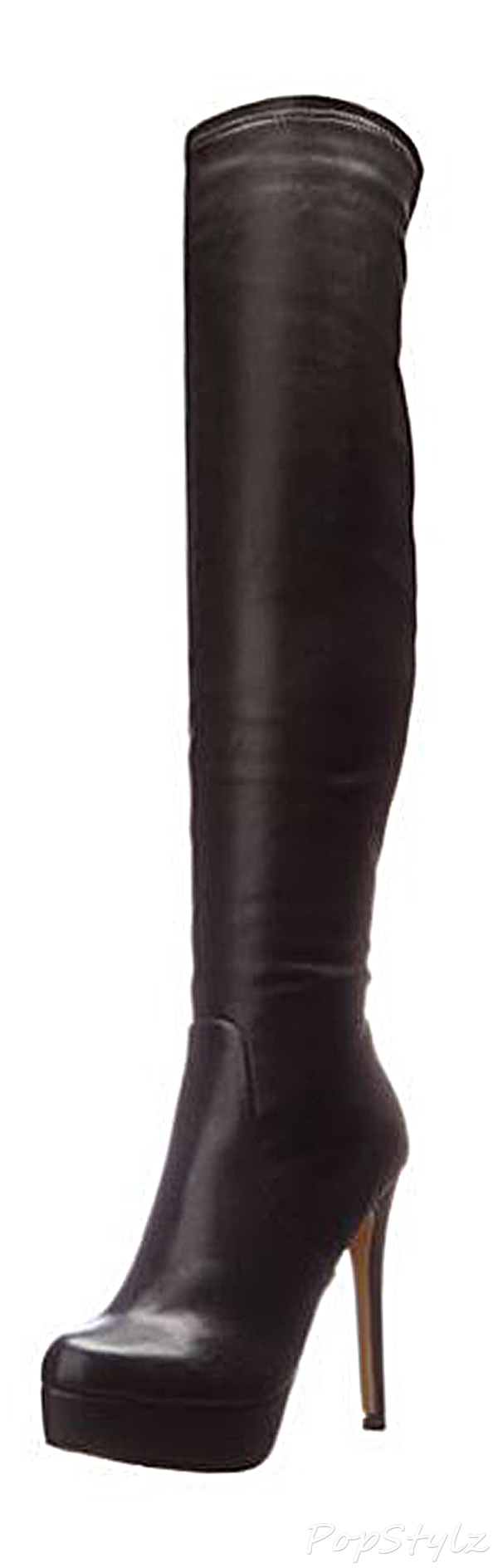 Chinese Laundry Luster Smooth Black Dress Boot