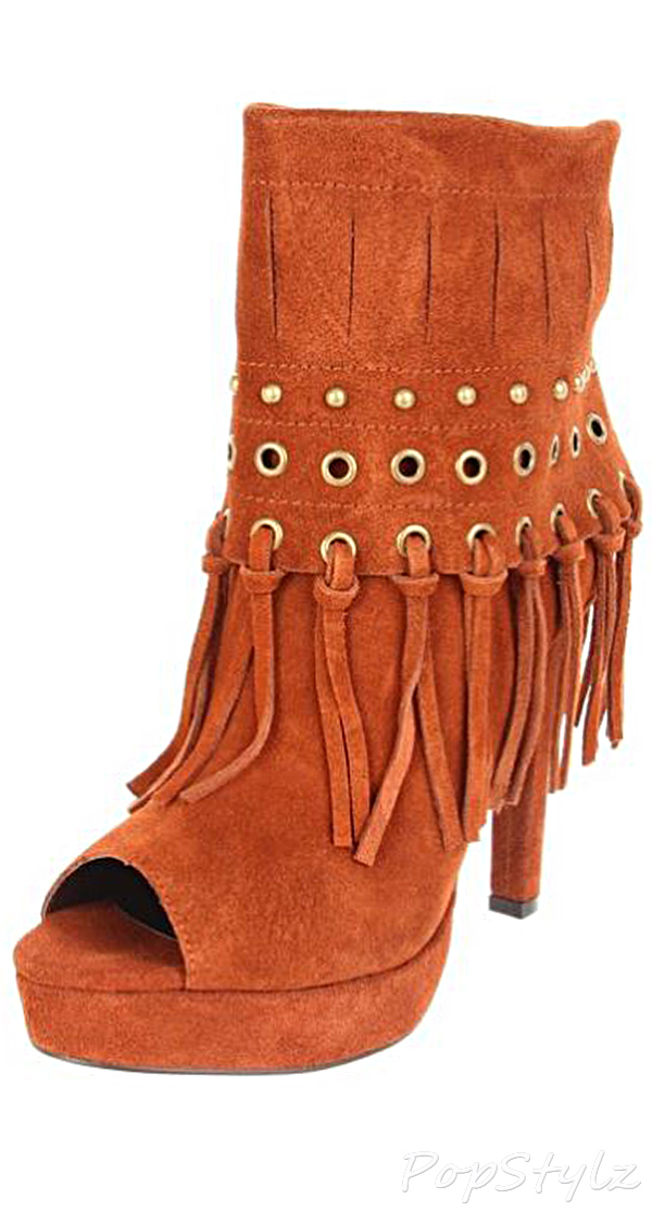 N.Y.L.A Gelio Fringed Suede Leather Boot