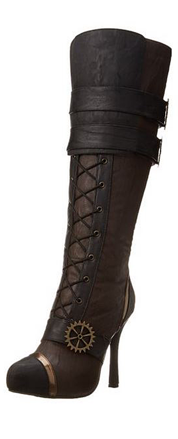 Ellie Shoes 420-Quinley Motorcycle Boot