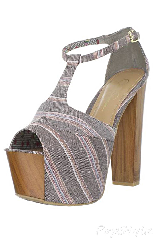 Jessica Simpson Dany Platform Leather Sandal