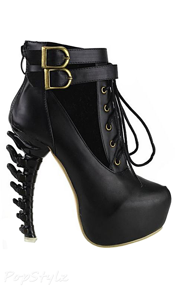 Show Story LF40601 Lace Up Ankle Boots