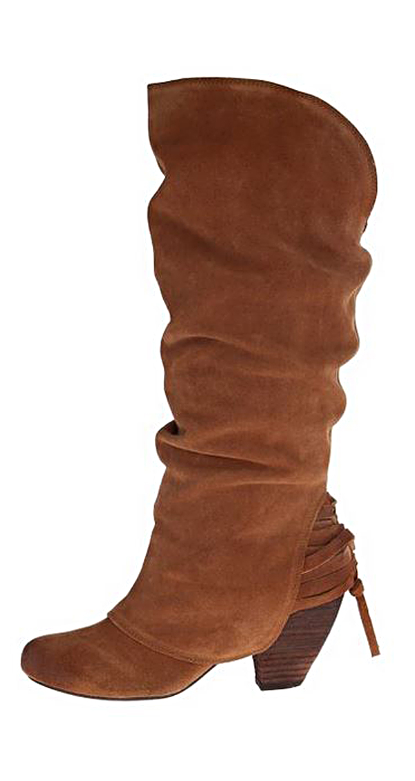 Naughty Monkey Femme Fatale Slouch Leather Boot