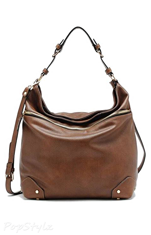 Tosca Slouchy Zipper Handbag