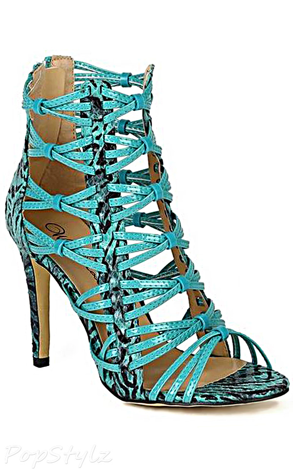 Wild Rose BC39 Caged Strappy Sandal
