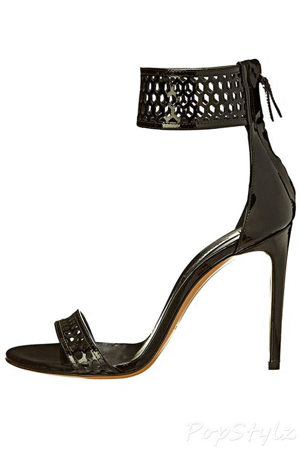 Casadei Ankle Strap Italian Leather Dress Sandal