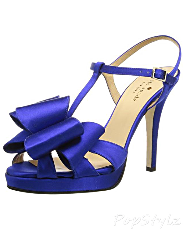 Kate Spade Satin Ribbon Italian Platform Sandal