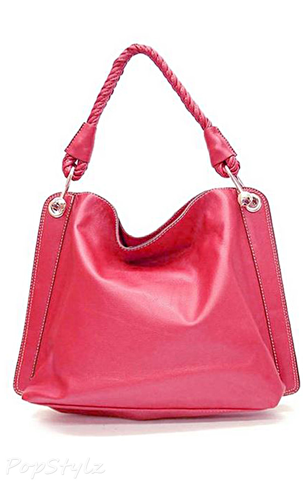 Tosca Classic Textured Shoulder Handbag