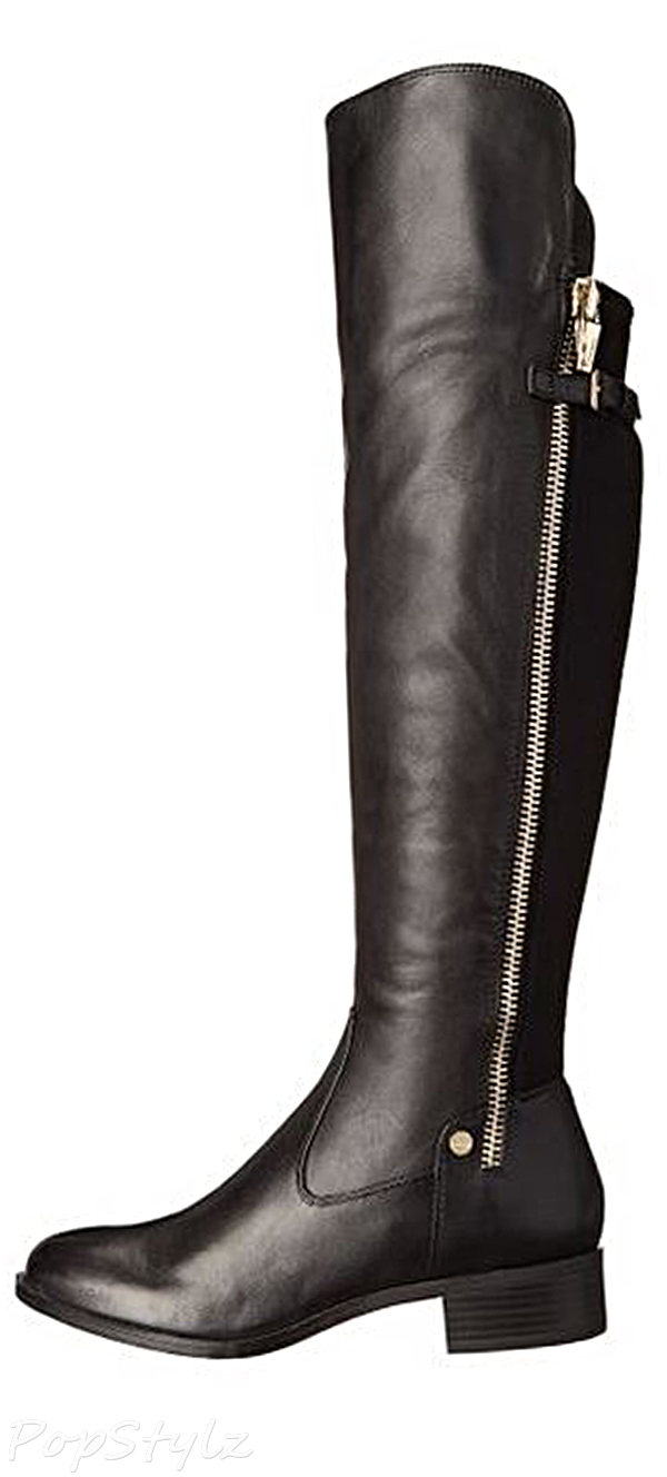 Calvin Klein Gladys Equestrian Leather Boot