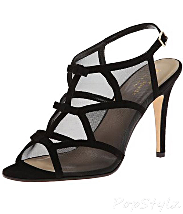 Kate Spade Idette Black Italian Suede Leather Sandal