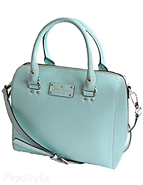Kate Spade Wellesley Alessa Leather Satchel Handbag