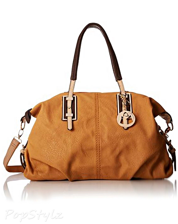 MG Collection Acacia Large Shopper Leather Handbag