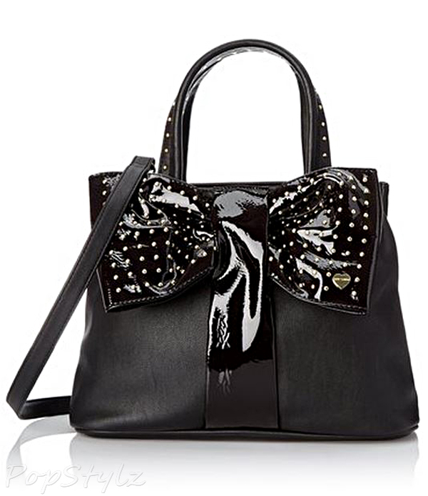 Betsey Johnson BJ44305 Bow Tie Shopper Top Handle Handbag