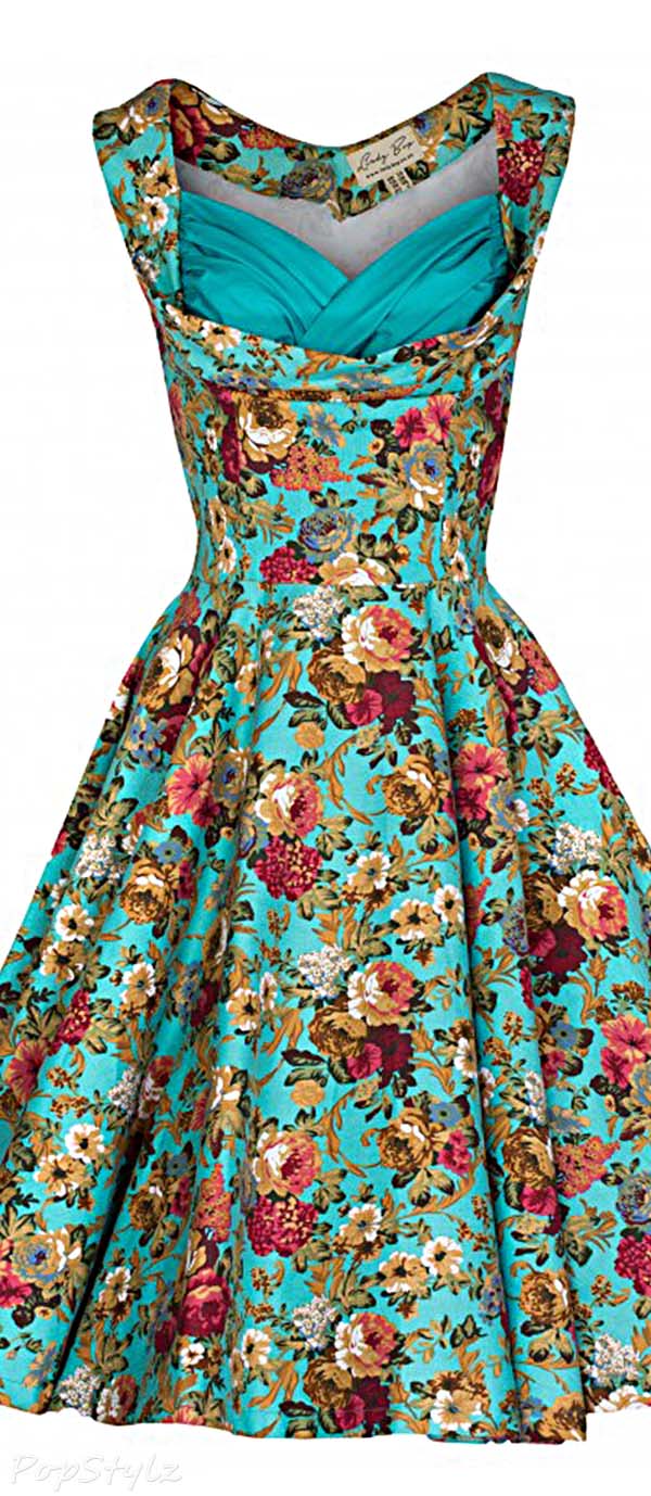 Lindy Bop 'Ophelia' Vintage 1950's Garden Party Dress