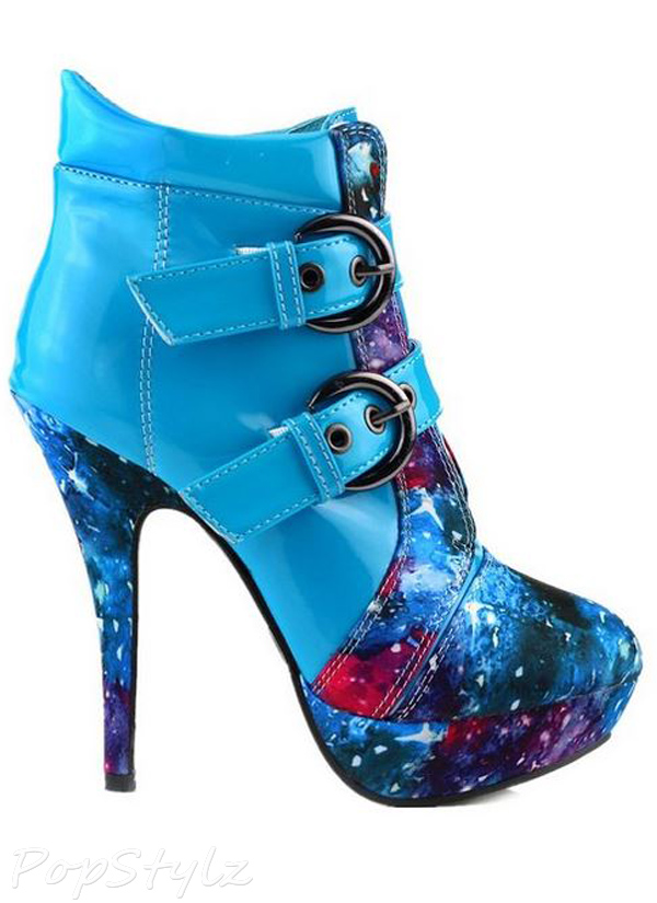 Show Story Night Sky Stiletto Ankle Boot