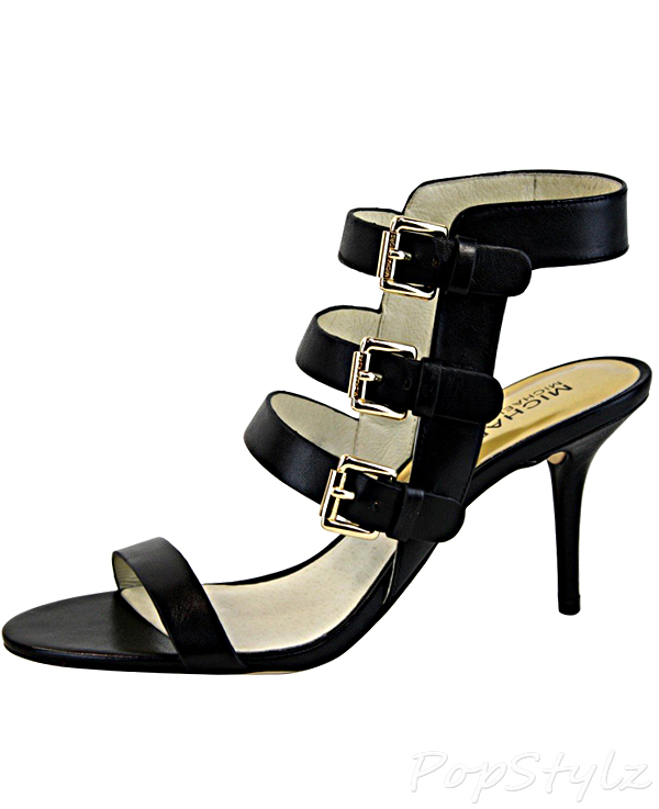Michael Kors Beverly High Heel Strappy Leather Sandal
