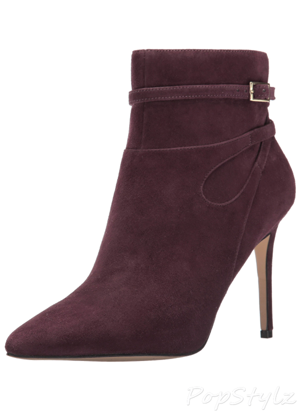 Nine West Tanesha Pointy Toe Suede Leather Booties