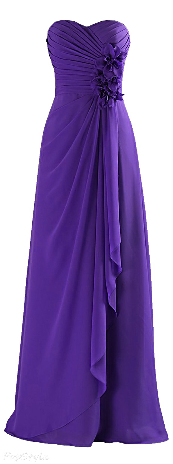 Sunvary Long Chiffon Formal Evening Gown