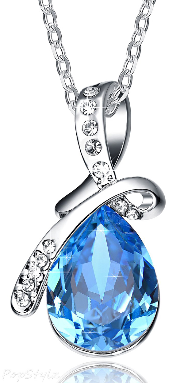 "Eternal Love" Luxury Austrian Crystal Pendant Necklace
